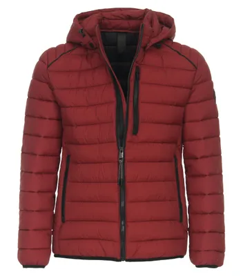 Produktbild von Casa Moda - Outdoor Herren Steppjacke mit Kapuze (534110500), Größe:XXL, Farbe:rot (446)