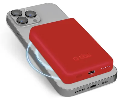 Produktbild von 5000 mAh kabellose magnetische Powerbank