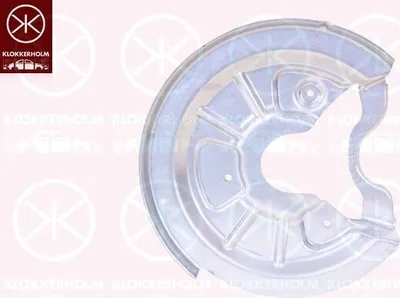 Produktbild von KLOKKERHOLM Spritzblech Bremsscheibe für VW GOLF VI (5K1) Hinten Rechts 9534878 Ankerblech
