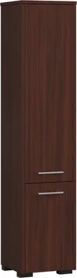Obrázok produktu pre 3xEliving KORALIA D2 vysoká skrinka, kúpeľňová skrinka vo farbe wenge 140x30x30