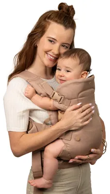 Obrázek produktu pro Infantino Flip Luxe, nosítko pro děti 4 v 1, ergonomické nosítko vhodné pro děti od narození až po batolata