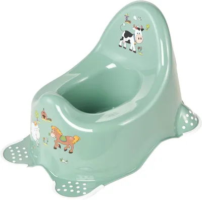 Productafbeelding van Baby Potty - Potje Kind - Zindelijkheidstraining - Anti-slip functie - 38 x 27 x 23.5 cm - Nordic Green