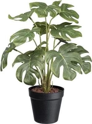 Produktbild von artplants.de Künstlicher Philodendron Monstera Deliciosa TOCON im Dekotopf, 40cm - Kunst Philodendron