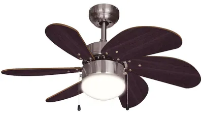 Produktbild von RGB LED Deckenventilator, Zugschalter, Vor-Rücklauf, D 75 cm