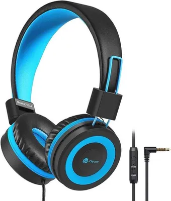 Productafbeelding van Famanu kinderhoofdtelefoon met volumebegrenzing en stereo-geluid - Opvouwbaar en comfortabel