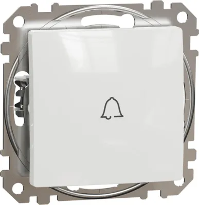 Immagine prodotto di Campanello a pulsante Sedna Design bianco lucido SDD111131 Schneider Electric