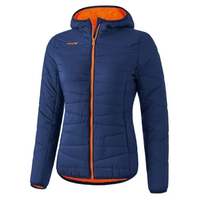 Produktbild von Erima Steppjacke Damen new navy/orange fire 38