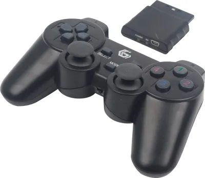 Produktbild von Gembird JPD-WDV-01 - Game Pad - 12 tlačítek - bezdrátový - 2,4 GHz (balení 2 ks)