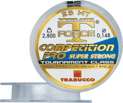 Image de Trabucco T-Force Competition Pro 0,180Mm 25M strong universal fishing line