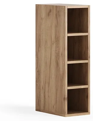 Immagine prodotto di Scaffale portaoggetti Vicco Rula Rovere dorato 20 x 81.6 cm, Model 62690