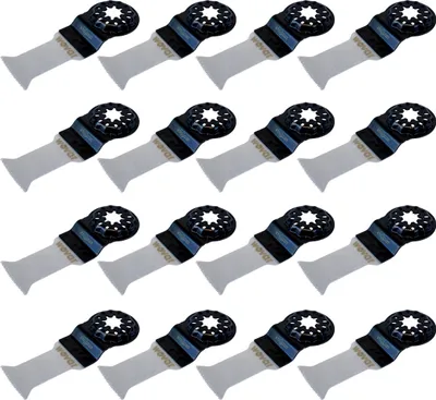 Image de Lames de scie multifonctions Starlock pour bois et plastique 35 x 55 mm – Carton de 10 pièces