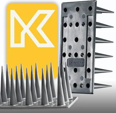 Productafbeelding van Famanu vogelwerende punten - Punten om duiven te weren - 51 x 4 x 3,5 cm