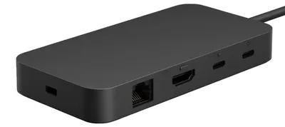 Obrázok produktu pre Microsoft Surface USB4 Dock, Kábel, USB4, 1000 Mbit/s, Čierna, 60 Hz, Kensington