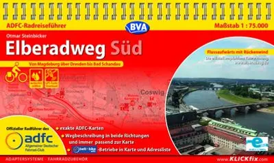 Produktbild von ADFC-Radreiseführer Elberadweg Süd 1:75.000