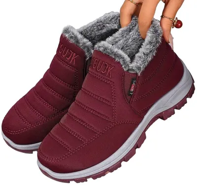 Productafbeelding van Currero Snowboots Dames Bordeauxrood 36,5