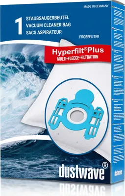 Produktbild von Dustwave® 1 Staubsaugerbeutel für AEG Vampyr CE 680 / 680 Korea - hocheffizient, mehrlagiges Mikrovlies mit Hygieneverschluss -  Germany