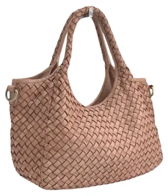 Produktbild von BZNA Bag Rozen Rosa Italy Vintage Schultertasche Designer Damen Handtasche