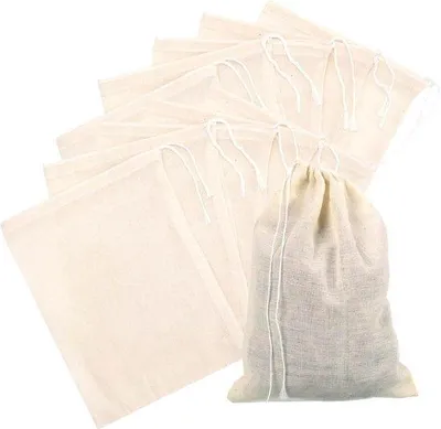 Obrázok produktu pre Filtračná utierka na šťavy – 10 kusov – 20 x 30 cm – prateľná – na syr, čaj, orechy, sušené mlieko, omáčky, jogurt, tofu