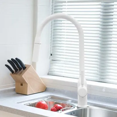 Produktbild von Famanu Küchenarmatur mit Ausziehbarer Brause - 2 Modi