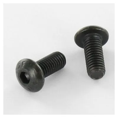 Produktbild von Metallschrauben Flachrundschraube mit Innensechskant M6X30 Gesamtgewinde Klasse 10.9 Schraubenschlüssel 4 Stahl