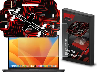Produktbild von Schutzfolie für Apple Macbook Pro 14" 2023, Grizz Matte Screen Easy