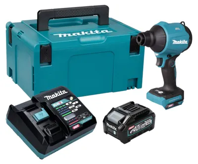 Produktbild von Makita AS 001 GM101 Akku Gebläse 40 V max. Brushless + 1x Akku 4,0 Ah + Ladegerät +  Makpac