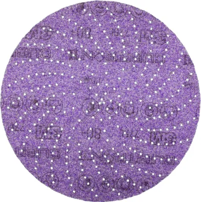 Produktbild von 3M Klett-Schleifscheibe (CER) Hookit 775L Multilochung, 150 mm Durchmesser, Körnung: 120