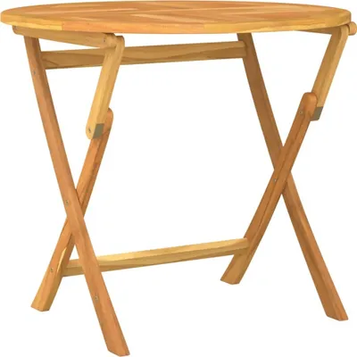 Produktbild von ZMH Gartentisch Klappbar 85x76 cm Massivholz Teak