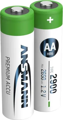 Produktbild von Ansmann 1312-0032, Wiederaufladbarer Akku, AA, Lithium-Ion (Li-Ion), 1,5 V, 4 Stück(e), 2000 mAh