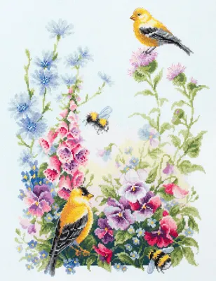 Productafbeelding van Hobbyborduurset Magic Needle van Zweigart, editie "Zomersong", 31x40 cm