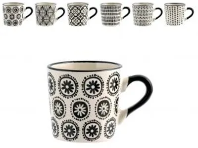 Immagine prodotto di H&H Set 6 Tazze Caffè Vhera In Stoneware Cc 90