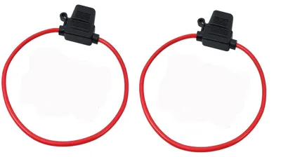 2 Inline-Sicherungshalter 12 V 30 A Mini-Flachsicherungen 12 AWG
