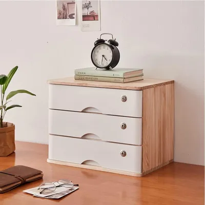 Productafbeelding van Houten Bureau Organizer met Lades