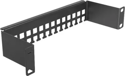 Immagine prodotto di DELOCK 10" Kabelabfangschiene Bügelform 1 HE schwarz