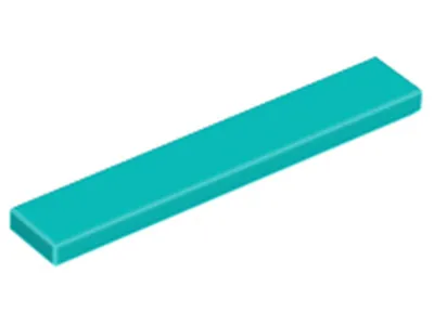 Produktbild von Lego® 1x6 Fliesen 6636 - 10 Stück Dunkles Türkies