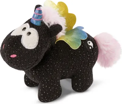 Produktbild von NICI Plüsch Einhorn Yin Regenbogen 13 cm