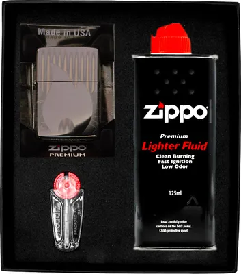 Produktbild von Feuerzeug-Set ZIPPO  FLAME DESIGN 2 Geschenk No1