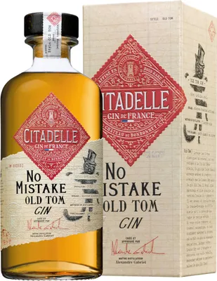 Produktbild von Citadelle No Mistake Old Tom Gin + Box 500ml 46% Vol.