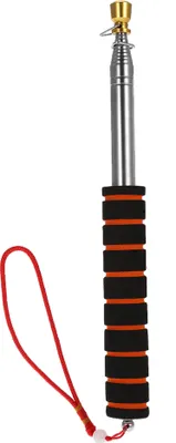 Obrázek produktu pro Zbrusu  2 m / 2,5 m venkovní stožár z nerezové oceli teleskopický stožár pro učitele výuky ukazatel průvodce banner 79 "/ 98" stožár