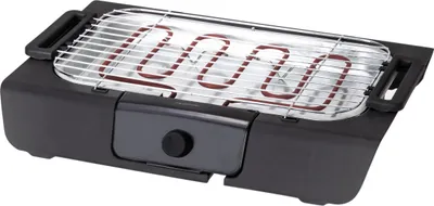 Produktbild von Kynast Tischgrill elektrisch 2000 Watt schwarz Elektrogrill