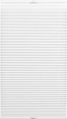 Produktbild von Gardinia Plissee Concept Tageslicht, mit 2 Bedienschienen, weiß 90 x 130 weiß