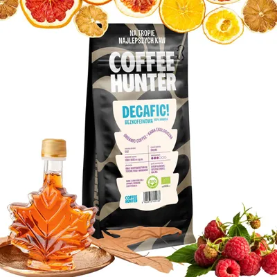 Obrázok produktu pre DECAFIK 1000g ORGANIC eko kávové zrná