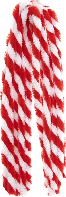 Produktbild von Chenilledraht "Rot/Weiß", 50 cm, 10 Stück