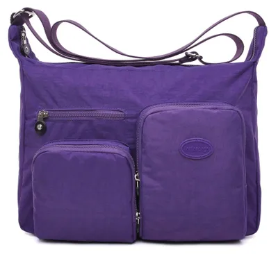 Image de Sac bandoulière en nylon de grande capacité, léger et imperméable