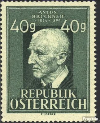 Produktbild von Briefmarken Österreich 1949 Mi 941 (kompl.Ausg.) gestempelt A. Bruckner
