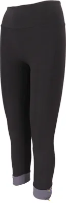 Produktbild von Yoga Pixi Leggings mit Glöckchen, 3/4 Baumwolle Leggings - Schwarz, Damen, Baumwolle(Bio),Elasthan, Größe: S