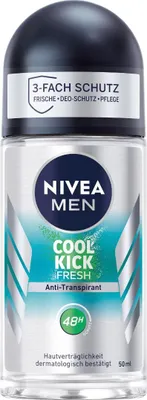 Produktbild von Nivea Cool Kick Deo Roller Anti Transpirant 48H 50ml