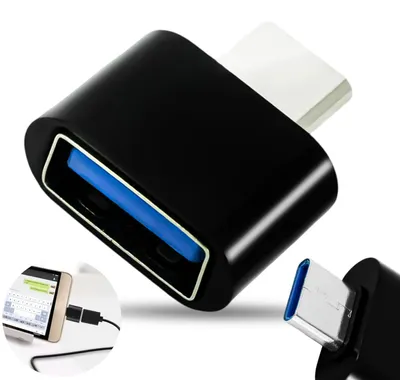 Image de Adaptateur USB-A vers USB-C Heckermann