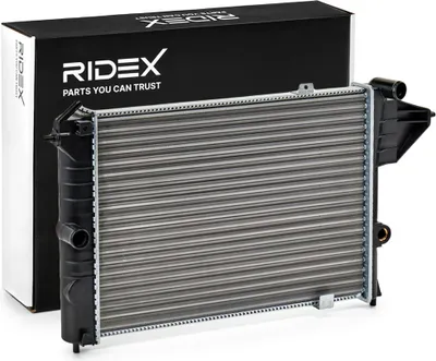 Produktbild von RIDEX 470R0209 Kühler Wasserkühler Motorkühler für OPEL Vectra A Limousine (J89) Vectra A CC (J89)