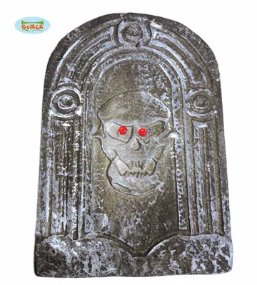 Produktbild von Grabstein Totenkopf ca.26x37cm